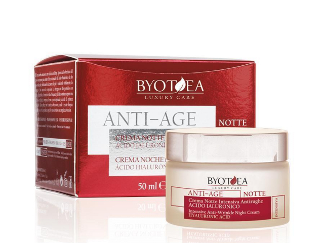 BYOTEA CREMA NOTTE ANTIRUGHE INTENSIVA-ACIDO IALURONICO ML 50